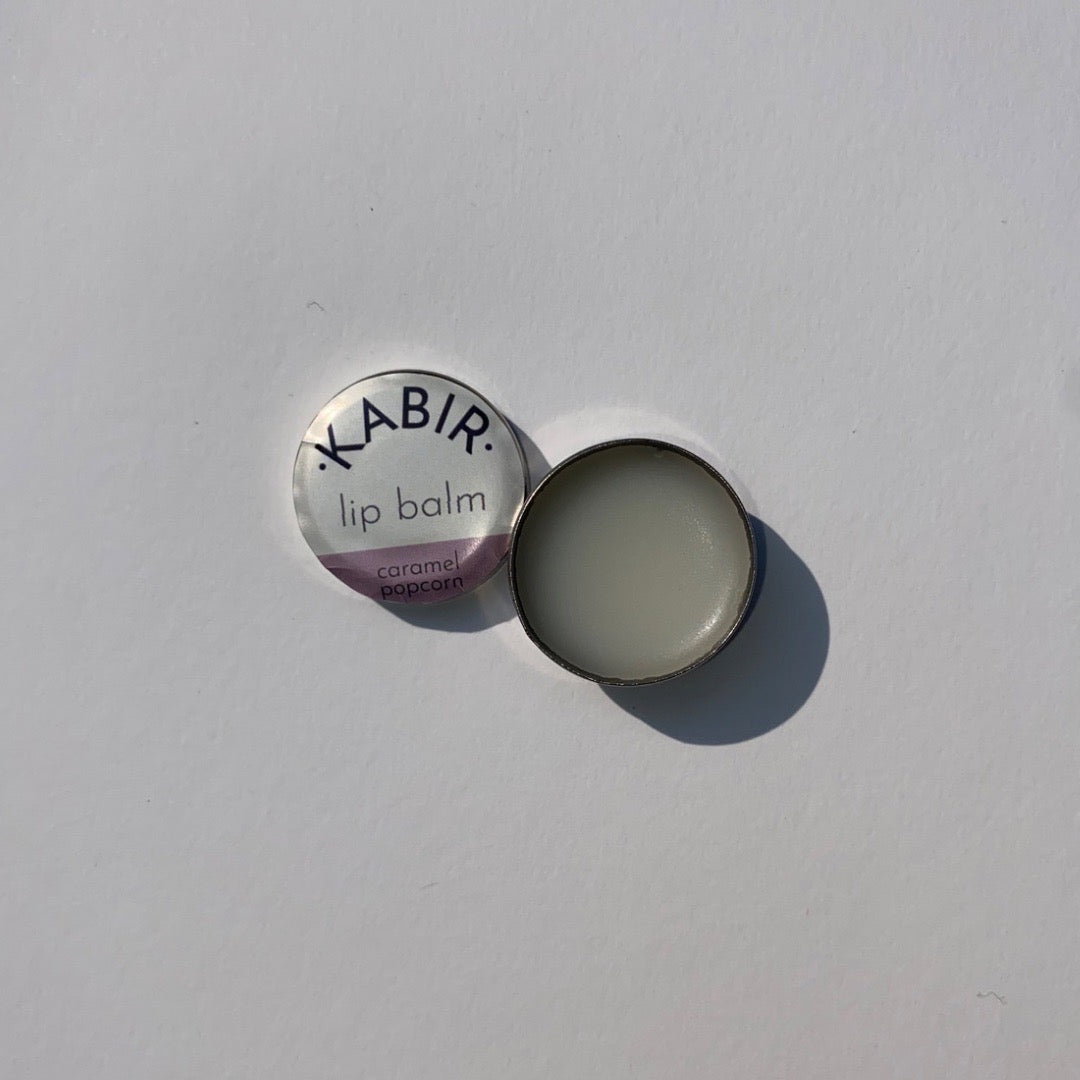 Hand-poured, All-Natural Lip Balm - Refillable Metal Container (3 distinct flavours)