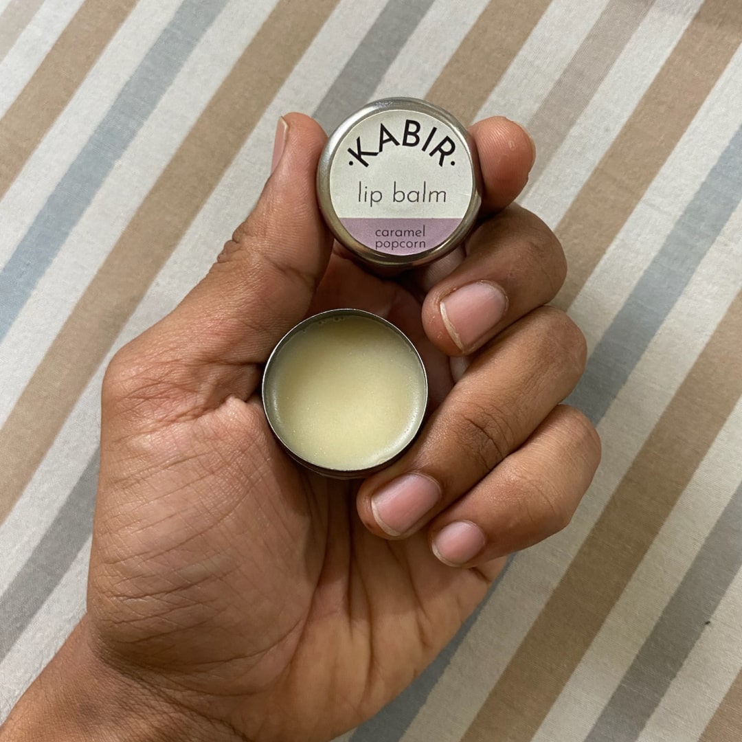 Hand-poured, All-Natural Lip Balm - Refillable Metal Container (3 distinct flavours)
