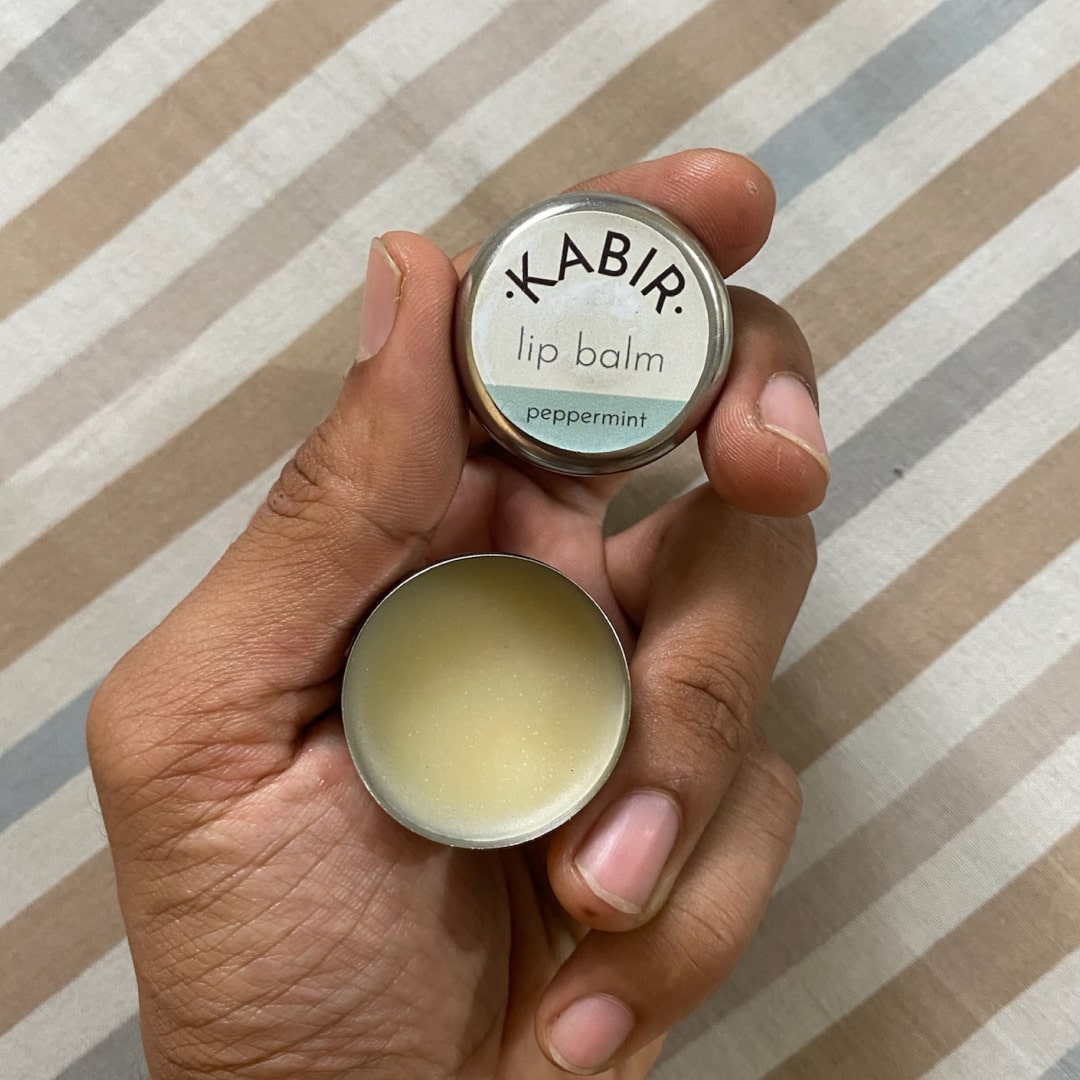 Hand-poured, All-Natural Lip Balm - Refillable Metal Container (3 distinct flavours)